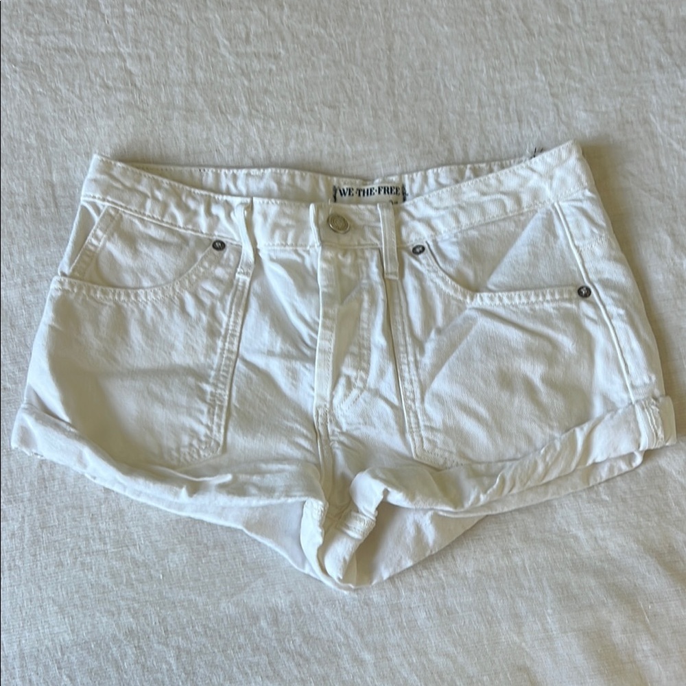 Free People Jean Shorts